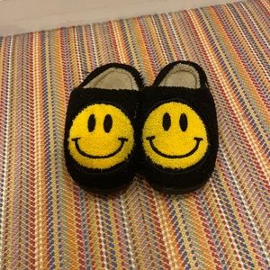 smiley face slippers